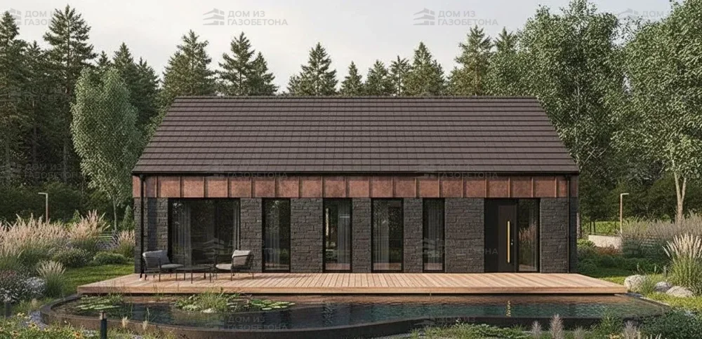 Проект Двухэтажный дом 15 на 12, 239 м2