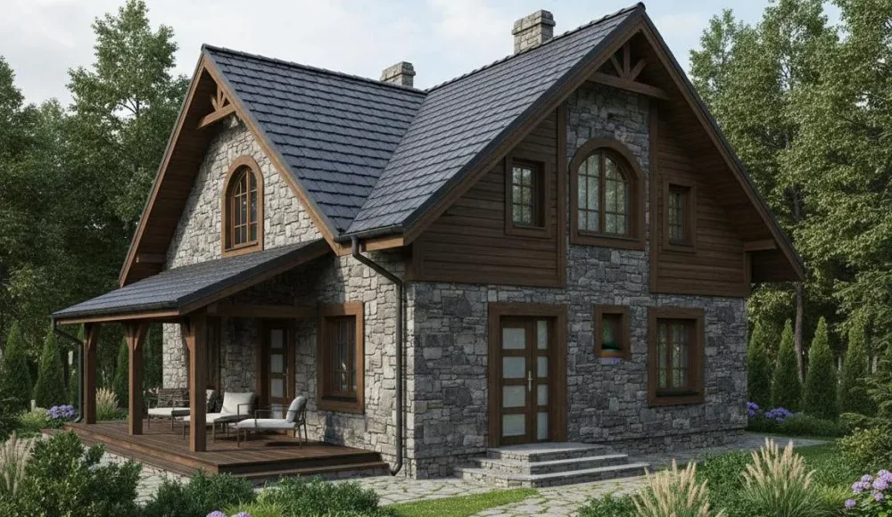 Проект Двухэтажный дом 9 на 13, 165 м2