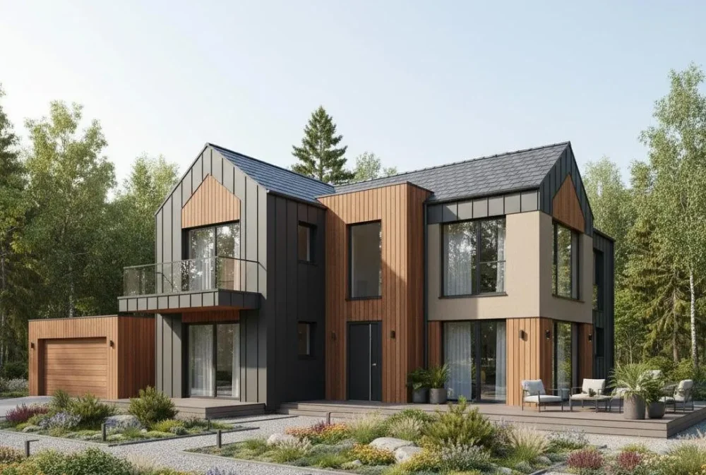 Проект Одноэтажный дом 13 на 11, 86 м2