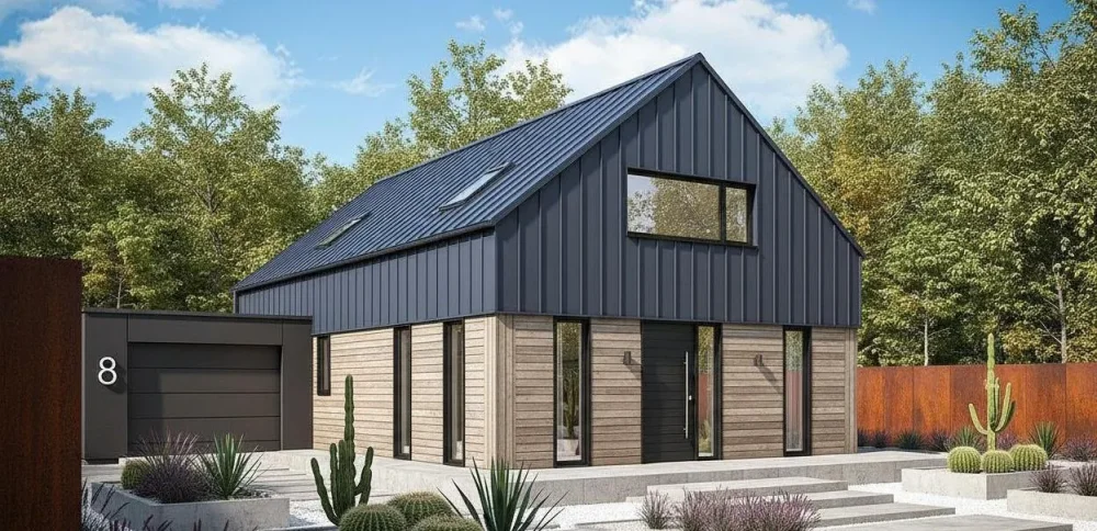 Проект Двухэтажный дом 17 на 19, 195 м2